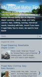 Mobile Screenshot of myfrugalbabytips.com